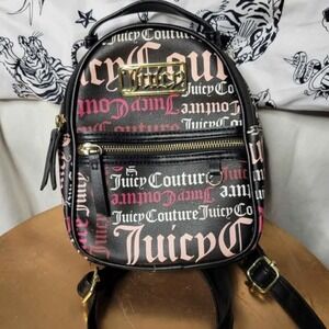 Juicy Couture Mini Backpack (Used Once)